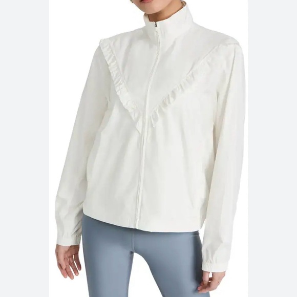 Tory Burch Jackets & Blazers - TORY BURCH  Ruffle Windbreaker size M